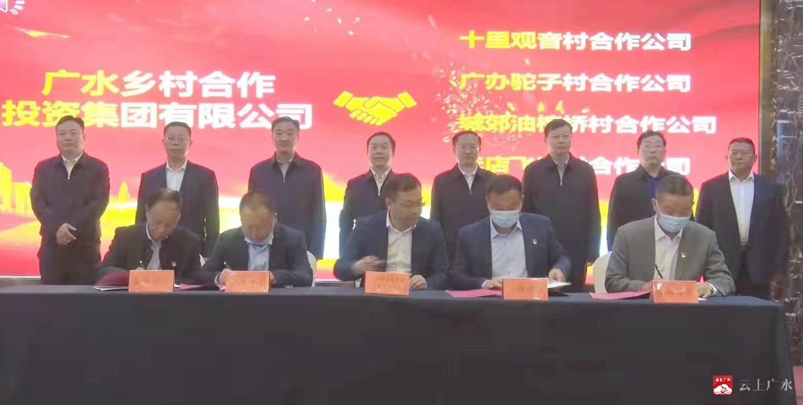 总投资8210万元！15个乡村合作公司产业合作项目集中签约